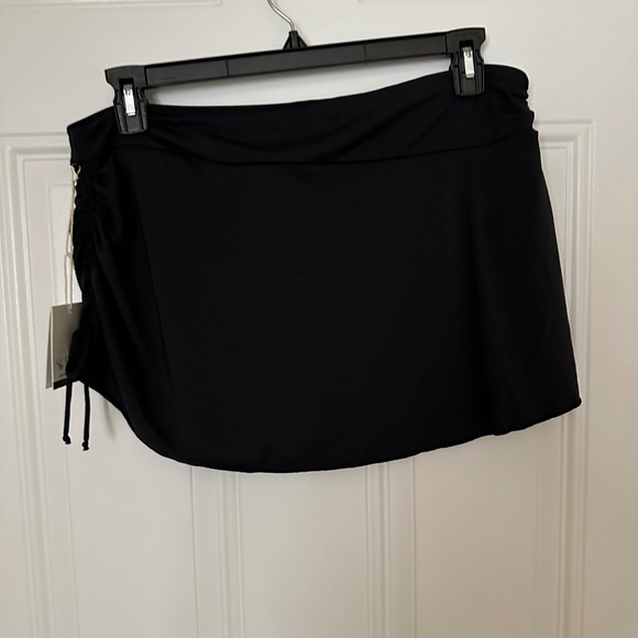 Carve Designs Womens Hoku Swim Skirt Black Cinched XL Swim Bottom  NWT - Picture 7 of 7
